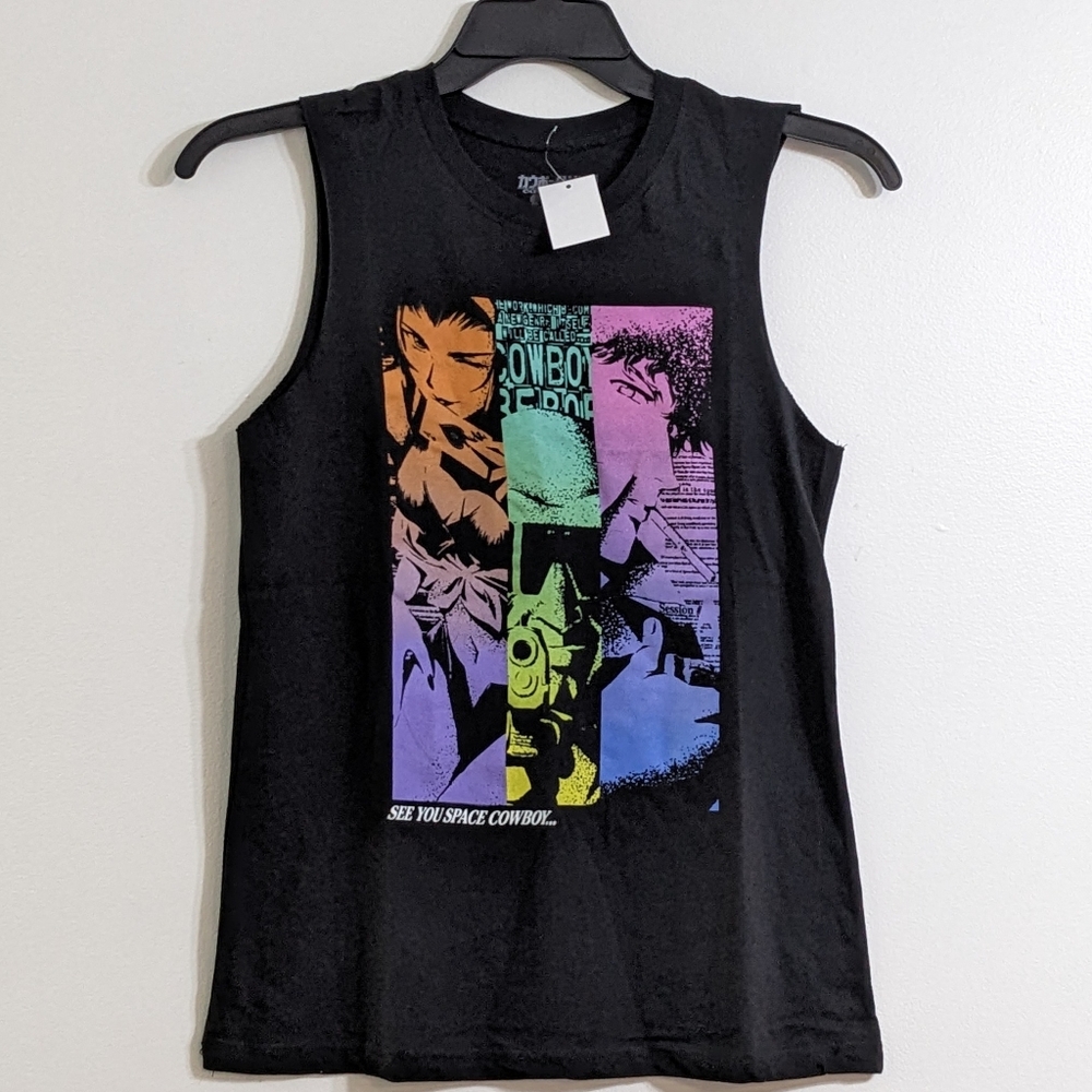 Cowboy Bebop Anime Women's Tank Top, Size Small, New With Tag